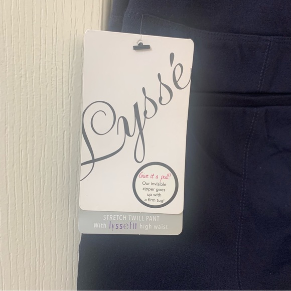 🌼 NWT Lysse navy stretch twill ponte pants - Picture 14 of 16